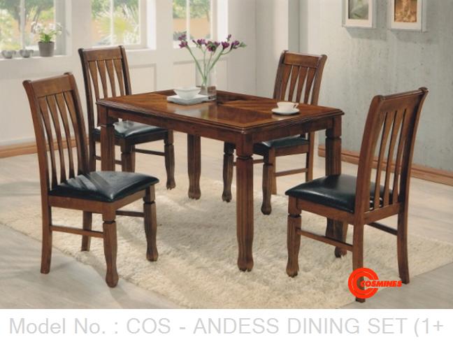 COS - ANDESS DINING SET (1+4)